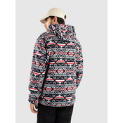 Columbia Helvetia Pulover s kapuco blk checkered peaks multi Gr. XL