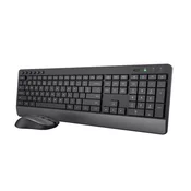 TRUST PC TIPKOVNICA S MIŠEM US WLESS TREZO