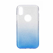 FORCELL Shining silikonska maska za iPhone 11 Pro, plava/srebro