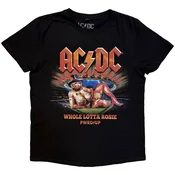 AC/DC Whole Lotta Madrid EU Tour 25 (Back Print & Ex-Tour) Black M Majica