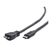 Gembird USB kabl USB 3.2 Gen 1 (3.1 Gen Gen 1) USB C Micro-USB B Crno
