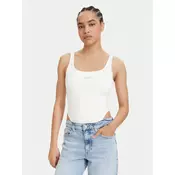 Tommy Jeans Bodi Metallic Logo DW0DW22311 Bela Slim Fit