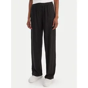 BOSS Spodnji del pižame B Logo 50550711 Črna Relaxed Fit