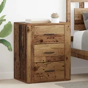 Nocni ormar Staro drvo 35 x 50 x 60 cm Konstruirano drvo