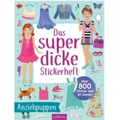 Das superdicke Stickerheft - Anziehpuppen