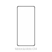FixPremium FullCover Glass - Kaljeno steklo za Motorola Moto G14