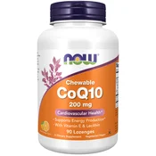CoQ10 z lecitinom in vitaminom E, 200 mg (za žvečenje) - 90 pastil