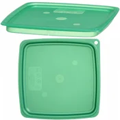 Cambro Pokrov za posodo CamSquares Fresh Pro 1,9/3,8 l, 191 x 191 x 19 mm – zelen