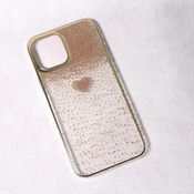 Ovitek Shiny Dusty Rose type 1 za Apple iPhone 12 Pro Max, Teracell, rjava