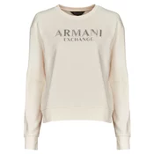 Armani Exchange za ženske. XW000159AF11851U1003 Bela majica z logotipom (S), Priložnostno, Šport, Bombaž, Večnamenski &#