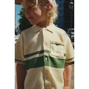 Konges Slojd srajca otroška bombažna HAI KNIT SHIRT GOTS