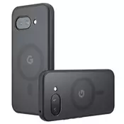 Hibridni ovitek PureFrost MagSafe za Google Pixel 9a - black