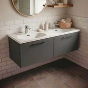 Skye Decor Kupatilski ormaric sa umivaonikom, Antracit