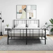 vidaXL Nočna omarica 2 kosa bela 40x35x47,5 cm inženirski les