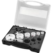 10-delova HSS-BiM komplet krunastih testera za elektricare Makita B-38679