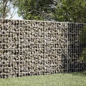 vidaXL Gabion z 3,5 mm žico in 5x10 cm mrežo 150x30x100 cm