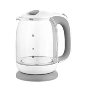 MAESTRO MR-056 Steklen Električni grelnik vode, 1.7 L, Siv