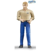 Figura covek plave farke