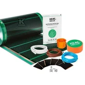 slomart Komplet grelne folije HD-G 80 W/m2, širina 50 cm - brez termostata - BX konektor - 4m2