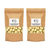 Liofilizirane jagode v beli čokoladi 500 g