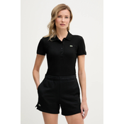 Lacoste Polo majica DF5377 Črna Slim Fit