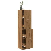 vidaXL Lekarniška omara artisan hrast 40x41x174,5 cm inženirski les