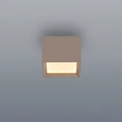 LED-stropna svetilka PURE Manhatten, bronasta, 1-žarilna, CCT - Hodnik - Sodobni - Aluminij