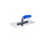 Kubala Lopatica Stainless steel trowel, 3 x 3 mm tooth, 125 x 270 mm, rubber handle