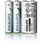 Philips baterije AAA LongLife iz cinkovega klorida - 4 kosi