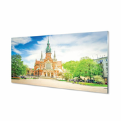 tulup.si Slika na akrilnem steklu Krakov katedrala 120x60 cm 4 obešalnika