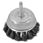 Žičnata krtača za vrtalnik 75mm gred 6mm