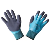 Delovne rokavice, prevlečene z lateksom, poliester (2 plasti), 3141X, velikost 9 97-643-9