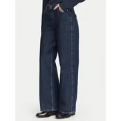 Guess Jeans Jeans hlače W6YA01 D1178 Mornarsko modra Wide Leg