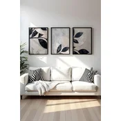 Wallity Uokvirena slika Huhu466S, 35x50 cm, 3 dijela