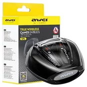 Awei SLUŠALKE AWEI BLUETOOTH 5.3 T25 TWS + PRIKLJUČNA POSTAJA ČRNE ZA TELEFONE, (21968755)