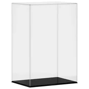 Vidaxl Razstavna škatla prozorna 17x12x25 cm akril