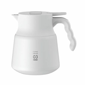 Hario Hario Izoliran strežnik iz nerjavečega jekla V60-03 PLUS White - 800 ml