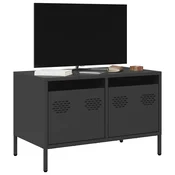 Vidaxl TV omarica črna 68x39x43,5 cm hladno valjano jeklo