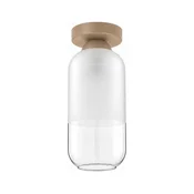 BRILAGI - LED plafonsko svetlo RETRO GLASS 1xE27/60W/230V precnik 14 cm bež/bela