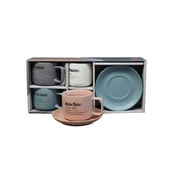 PORCELAN SET ZA KAFU 230ml 4/1 (KAFA/4COL) RXG-N250751