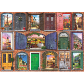 Art puzzle - Puzzle Doors of Europe 1000 - 1 000 kosov