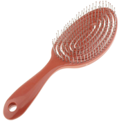 Generic Organska krtača za glajenje las za ženske, moške in otroke - ne vleče las - Krtača za ravnanje las za ravne, kodraste in mokre lase - Edinstvena spiralna krtača za lase, (21077352)