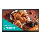 Samsung QB24C QBC Series - 24 Class (23.8 viewable) LED-backlit LCD display - Full HD - for digital signage