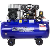 100-litrski oljni kompresor z 2 batoma, 230 V, KD4054