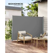 Songmics Stranska tenda, 180x350 cm, siva