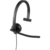 Logitech slušalke OEM, H570e, mono, USB