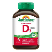 Jamieson Vitamin D3 1000 IU kapsule 75cps.