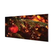 tulup.si Slika na akrilnem steklu Christmas ornament 100x50 cm 4 obešalnika