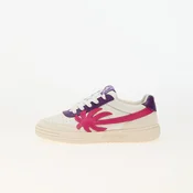 Sneakers Palm Angels Kids Palm Beach University Leather White Fuchsia EUR 37