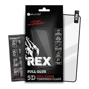 Sturdo Rex zaščita zaslona iPhone 16, full face - črna